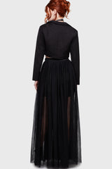 Shade Empress Maxi Skirt [Black] Killstar