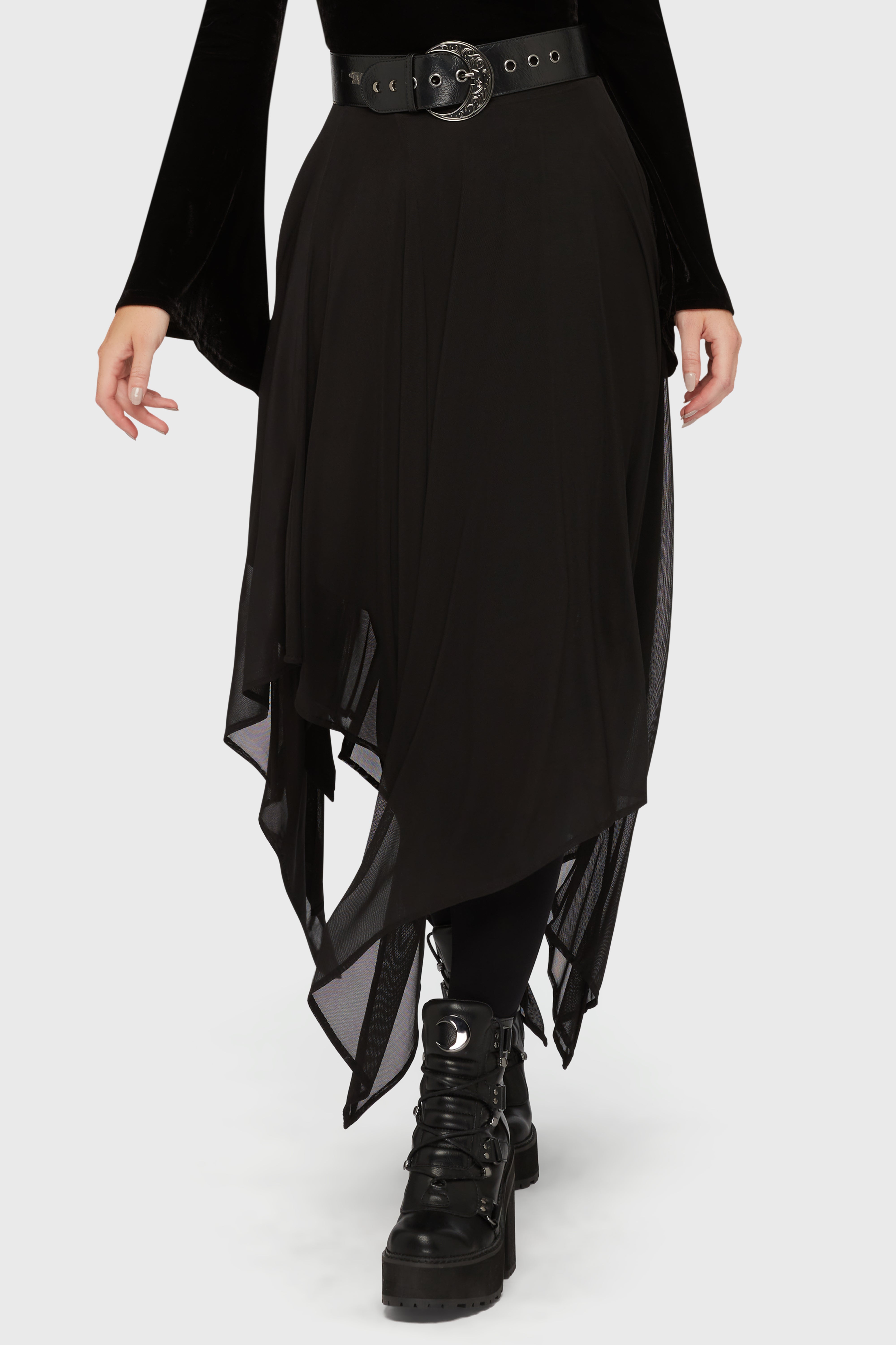 Nix Maxi Skirt Killstar