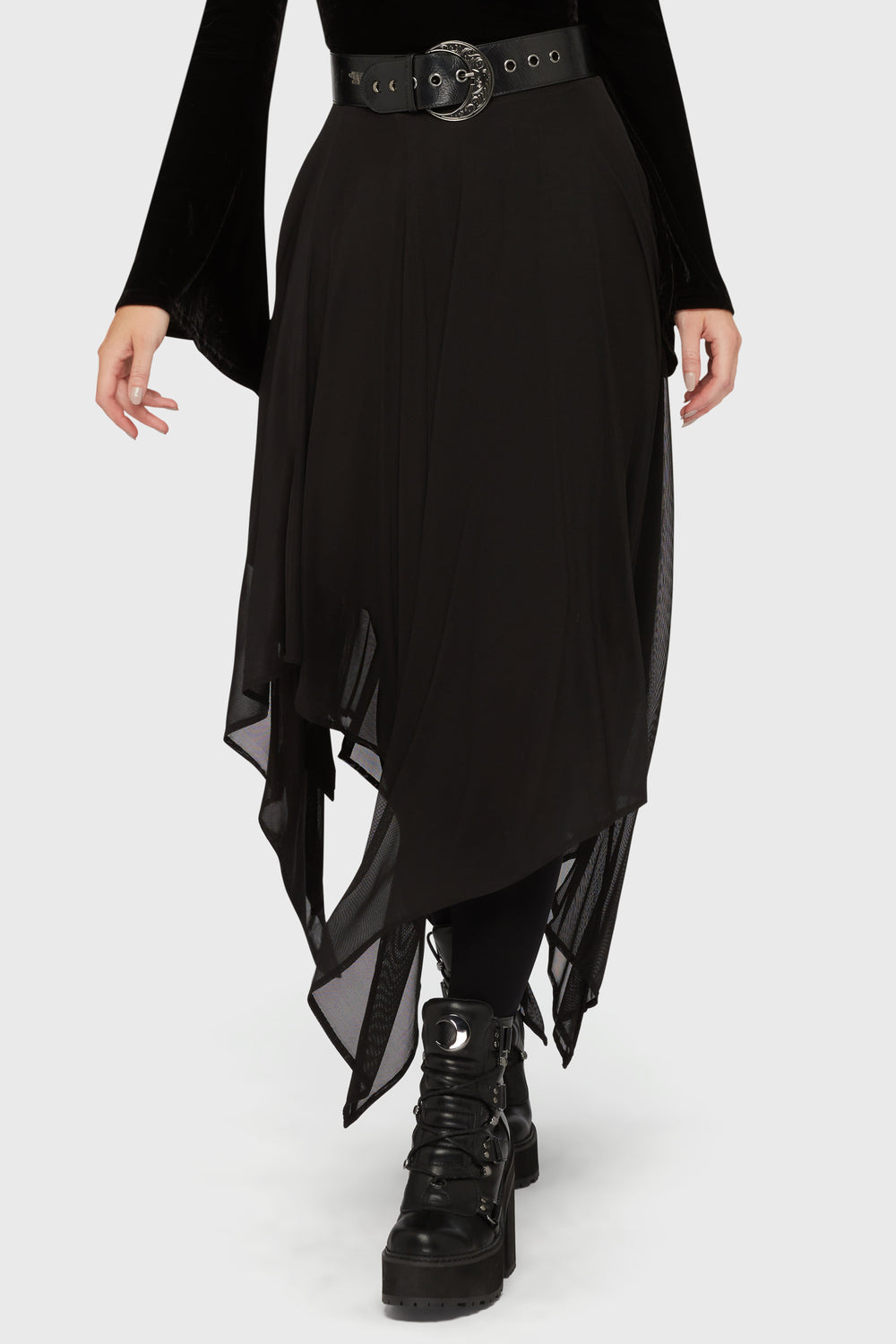 Nix Maxi Skirt Killstar