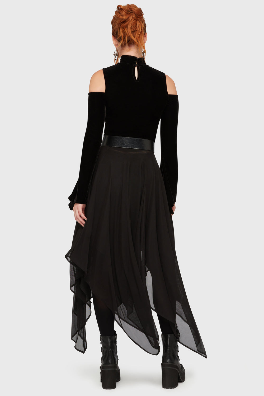 Nix Maxi Skirt Killstar
