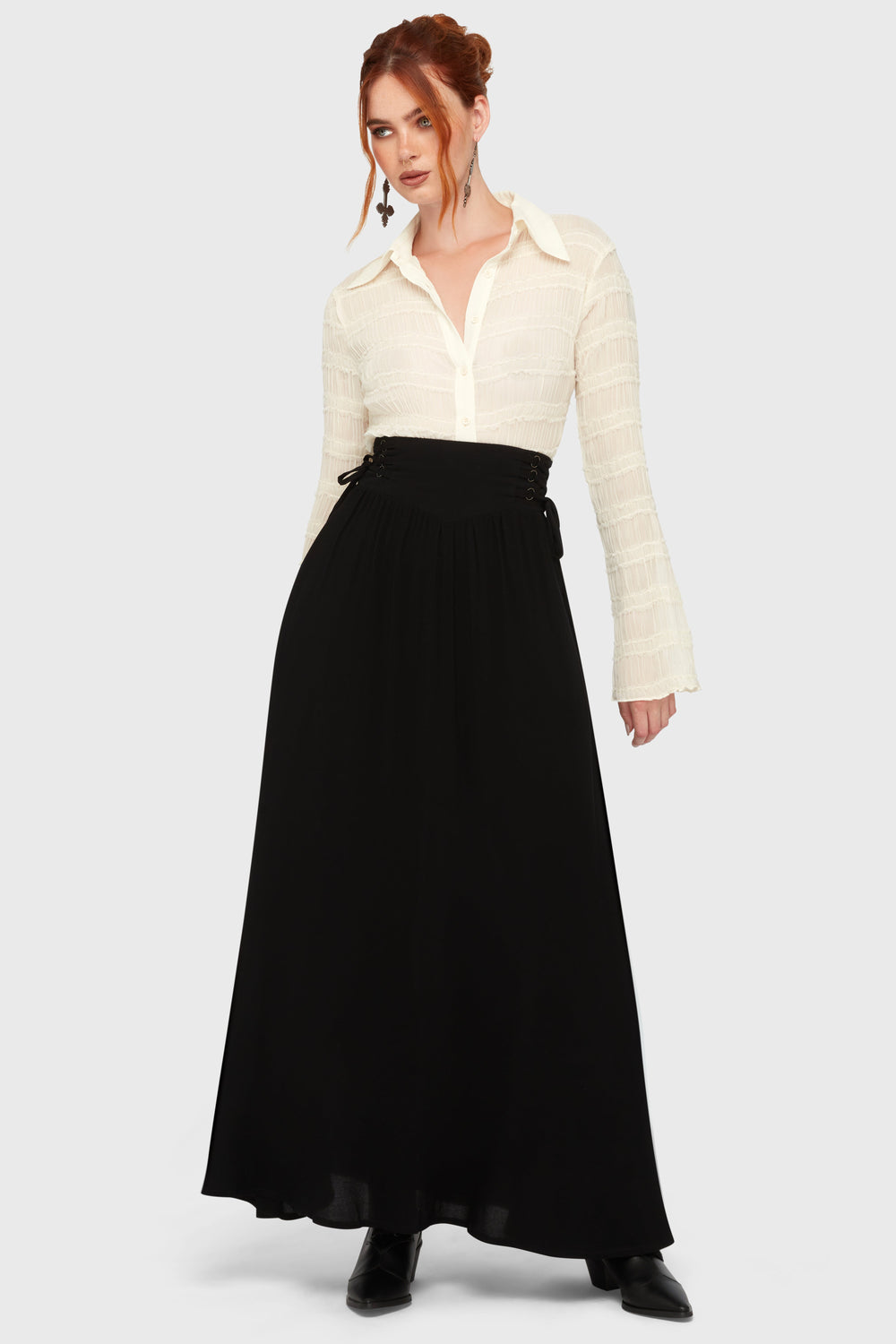 Jocasta Maxi Skirt Killstar
