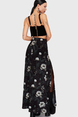 Ivory's Chorus Maxi Skirt Killstar