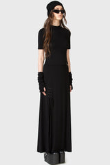 Secretly Weep Maxi Skirt Killstar
