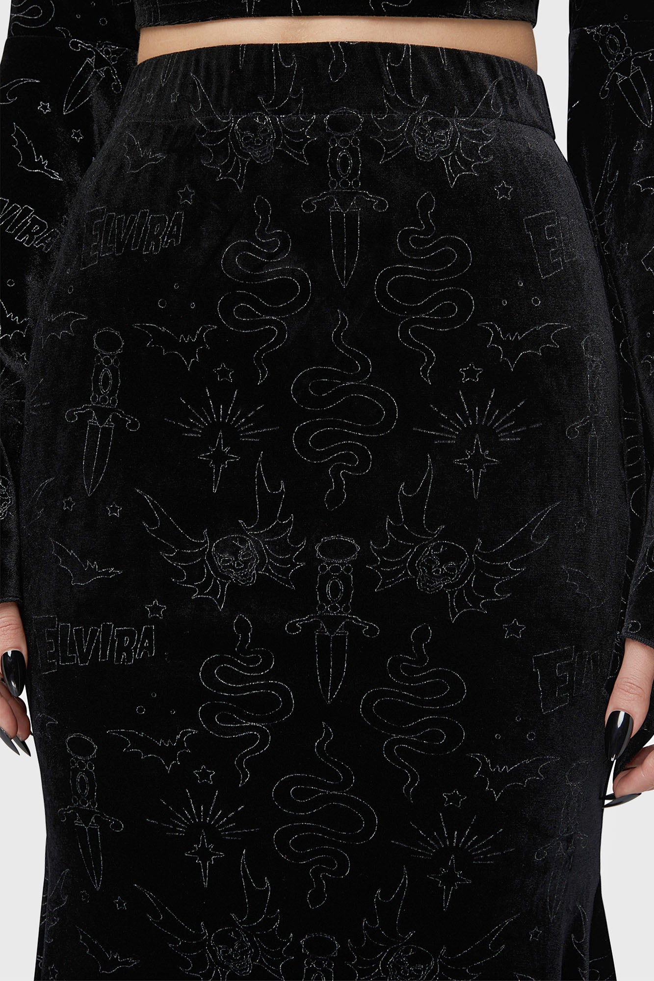 Yours Cruelly Maxi Skirt Killstar