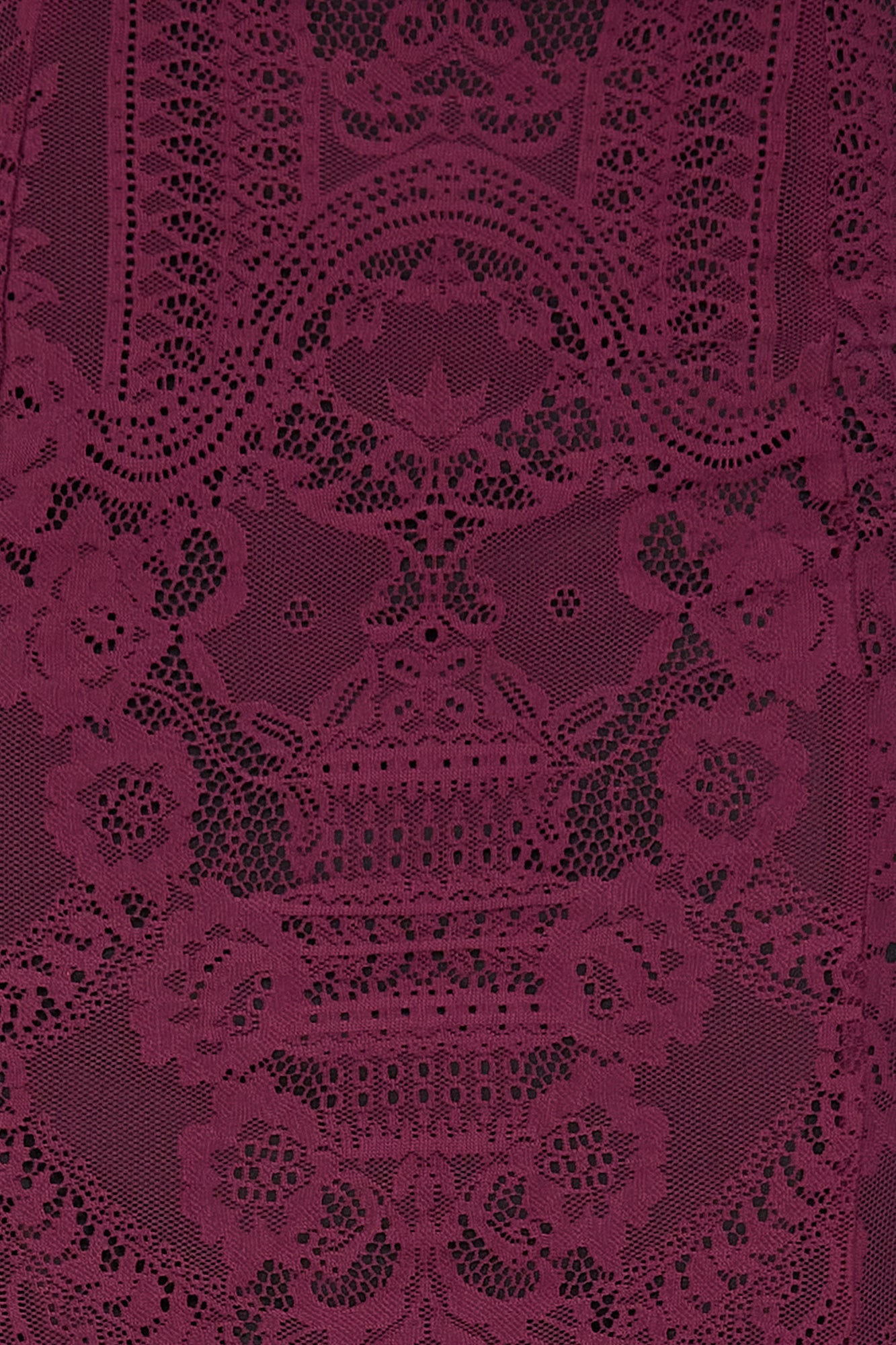 Belladonna Lace Maxi Skirt [Plum] Killstar