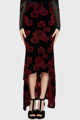 Pandora's Rose Maxi Skirt Killstar