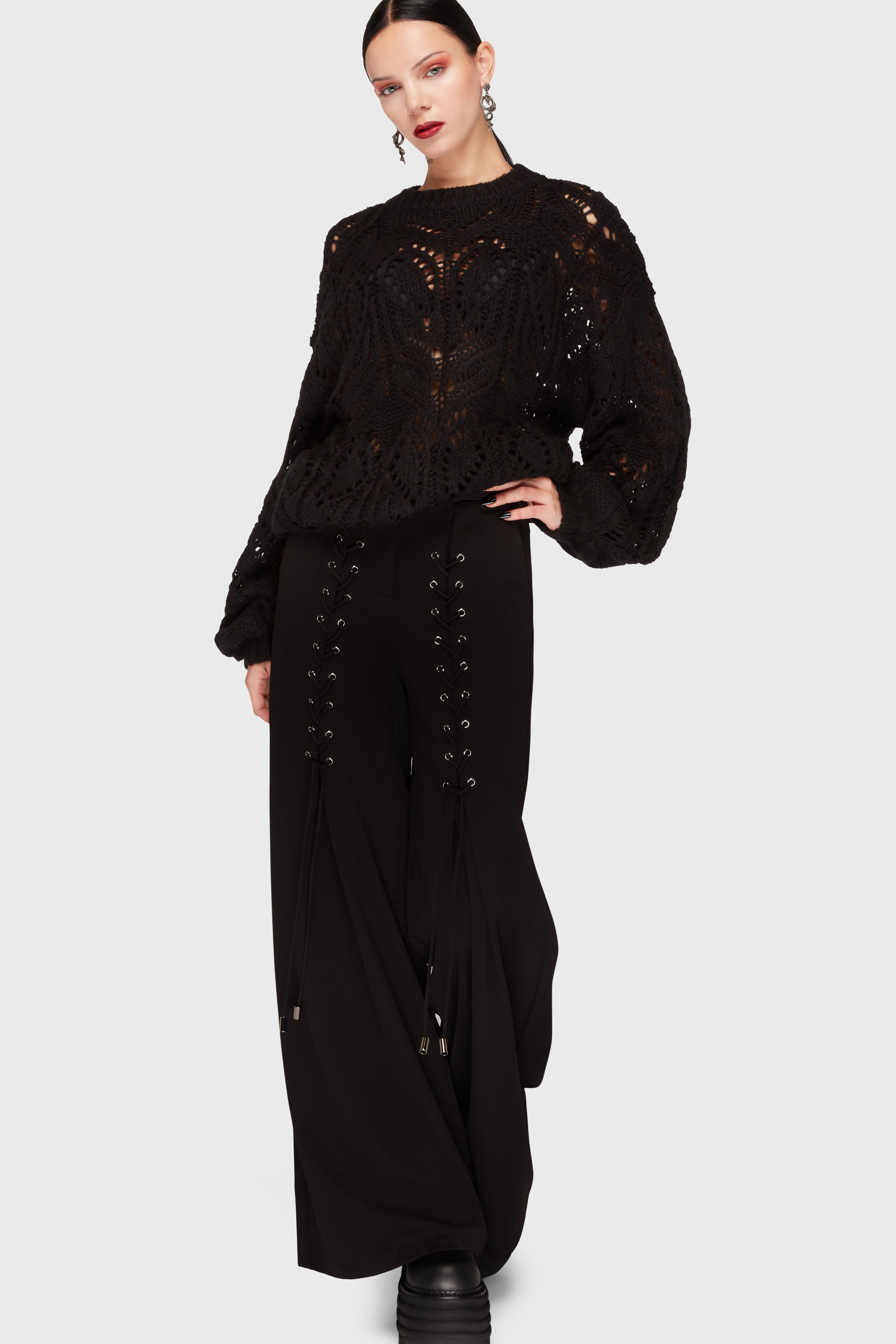 Cottage Moon Sweater Killstar