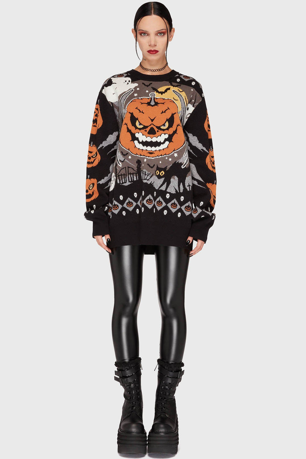 Halloween Forever Sweater Killstar