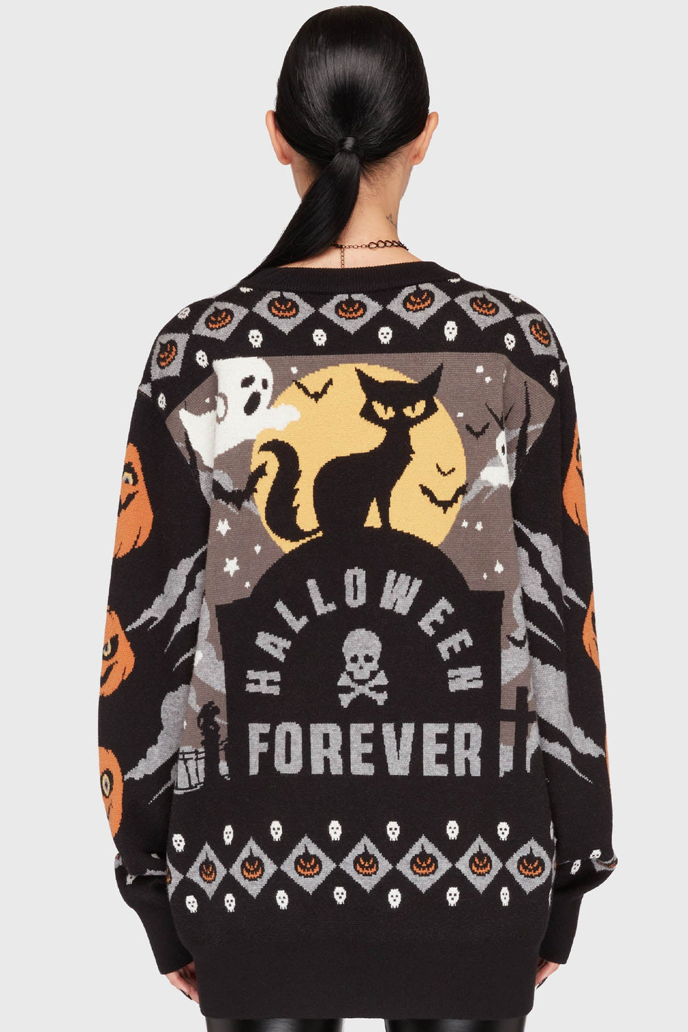 Halloween Forever Sweater Killstar