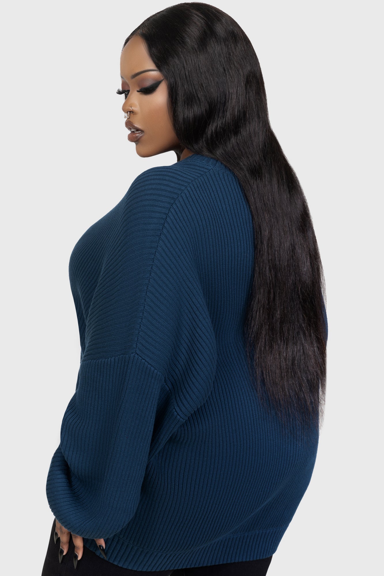 Belinda Sweater [TEAL] Killstar