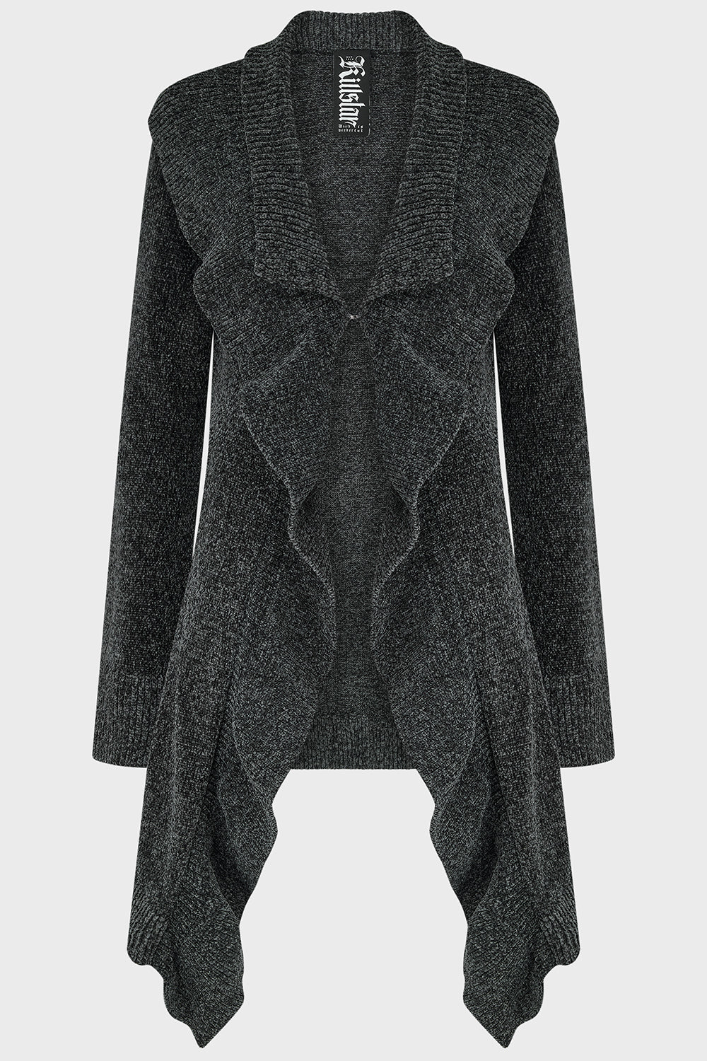Lunar Owl Cardigan [Grey] Killstar