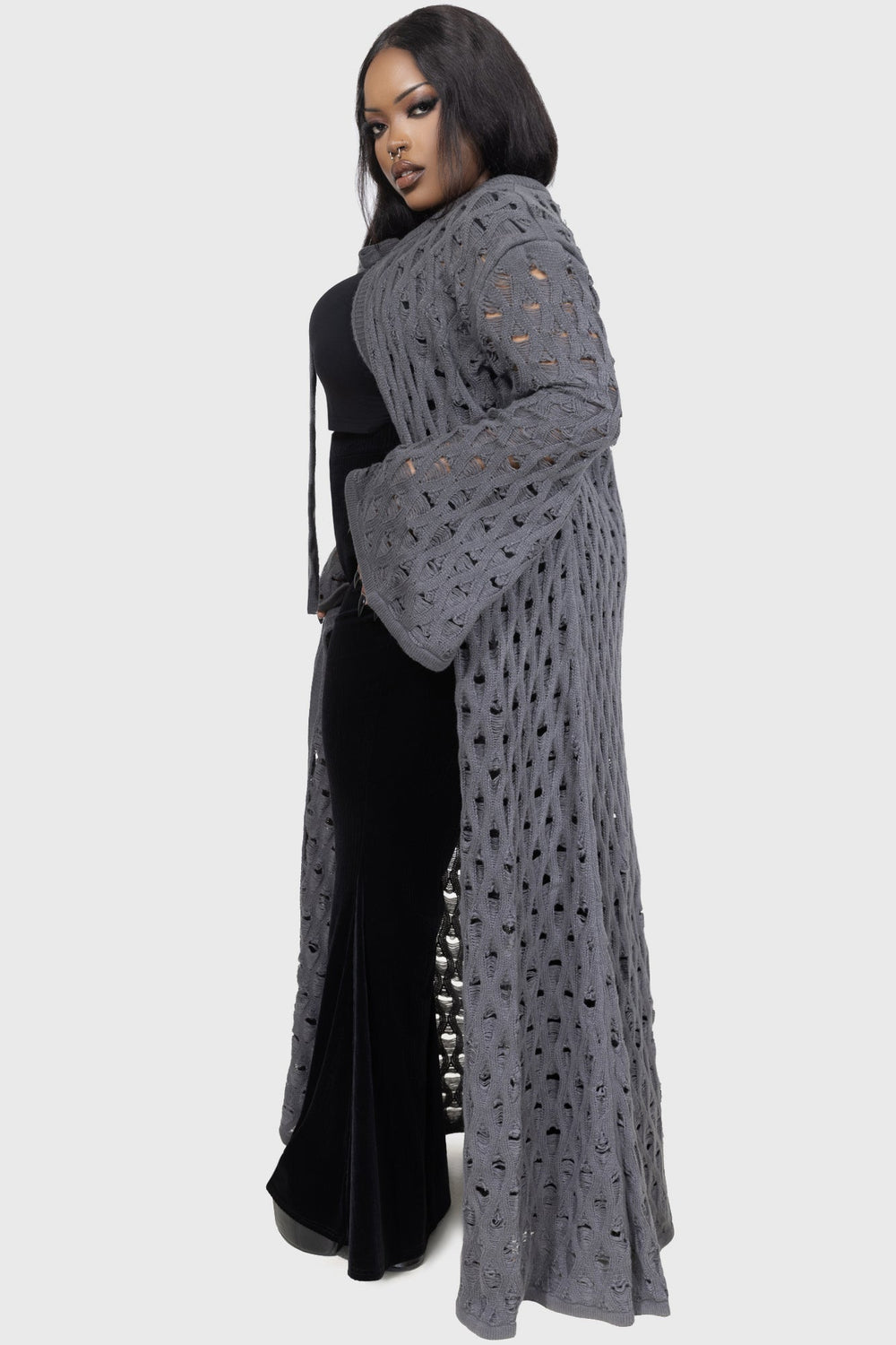 Nymeria Cardigan [GREY] Killstar