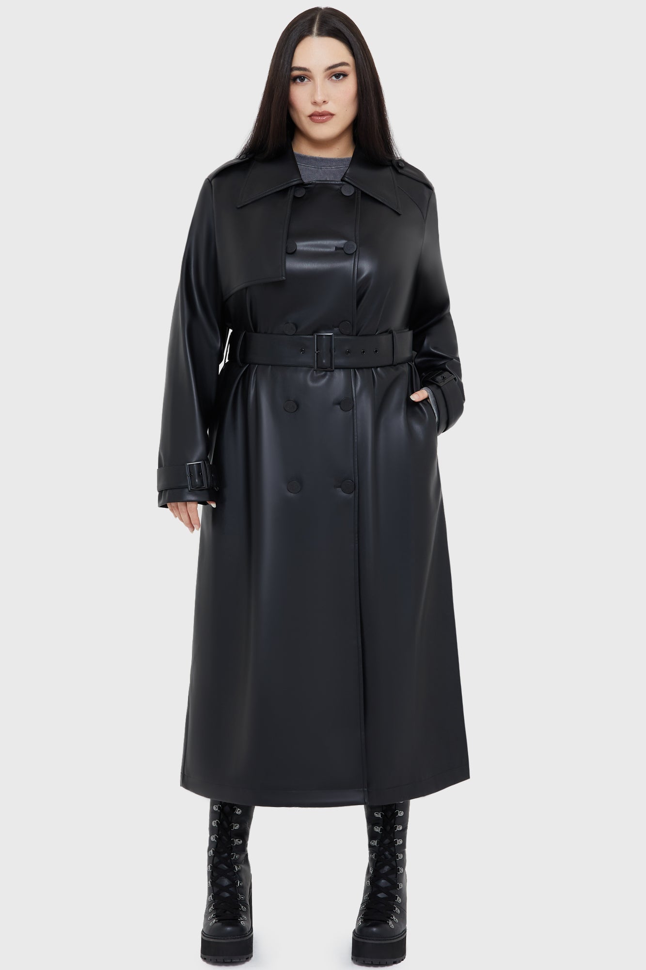 Falling Night Coat Killstar