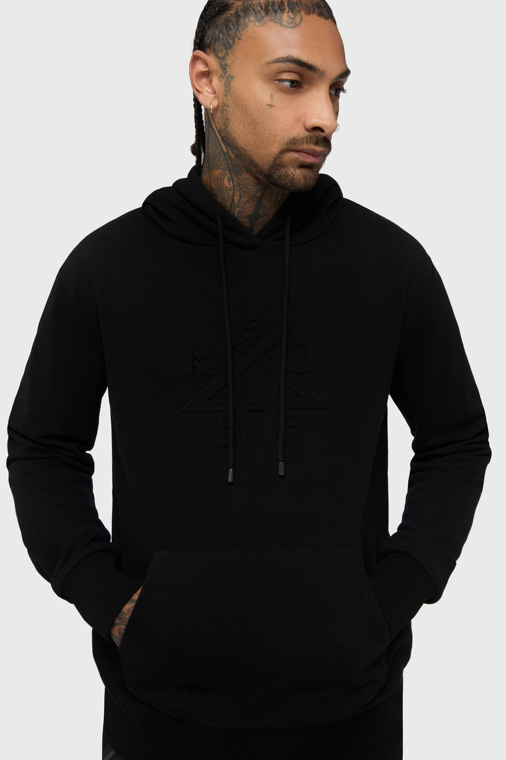 Crypt Threads Embossed Hoodie Killstar