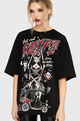 Scaring Hell Boxy T Shirt Killstar