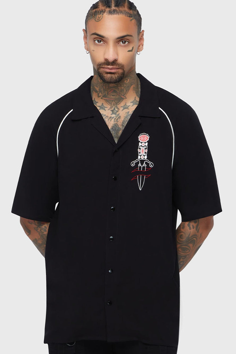 Moonstruck Bowling Shirt Killstar