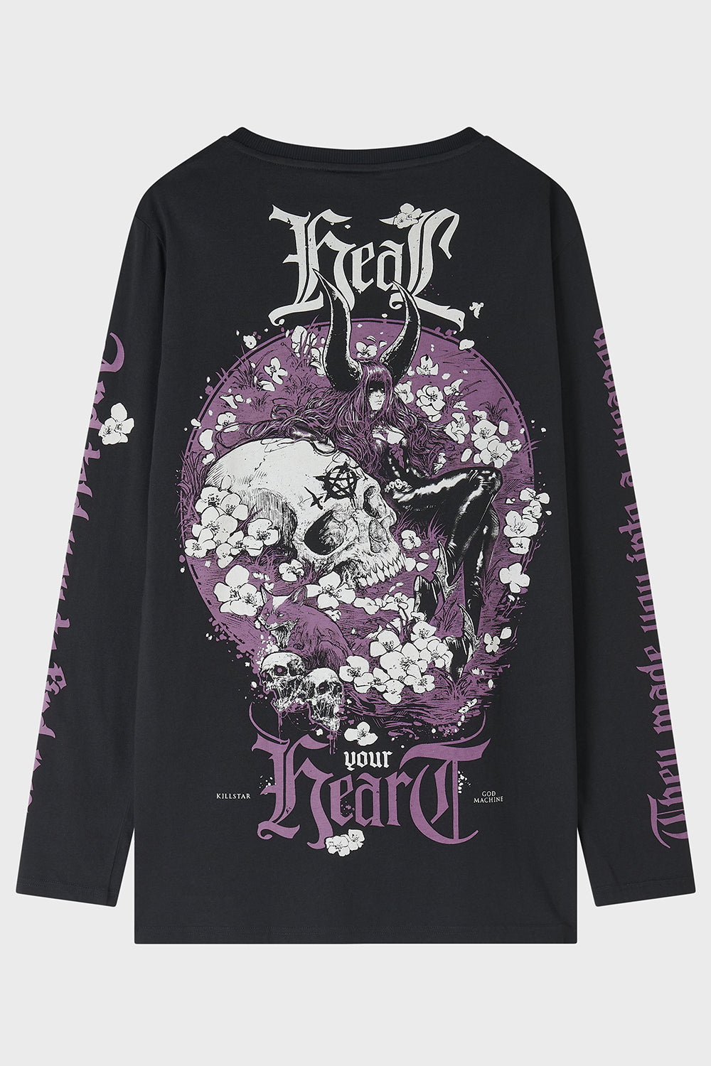 Heal Your Heart Long Sleeve T-Shirt Killstar