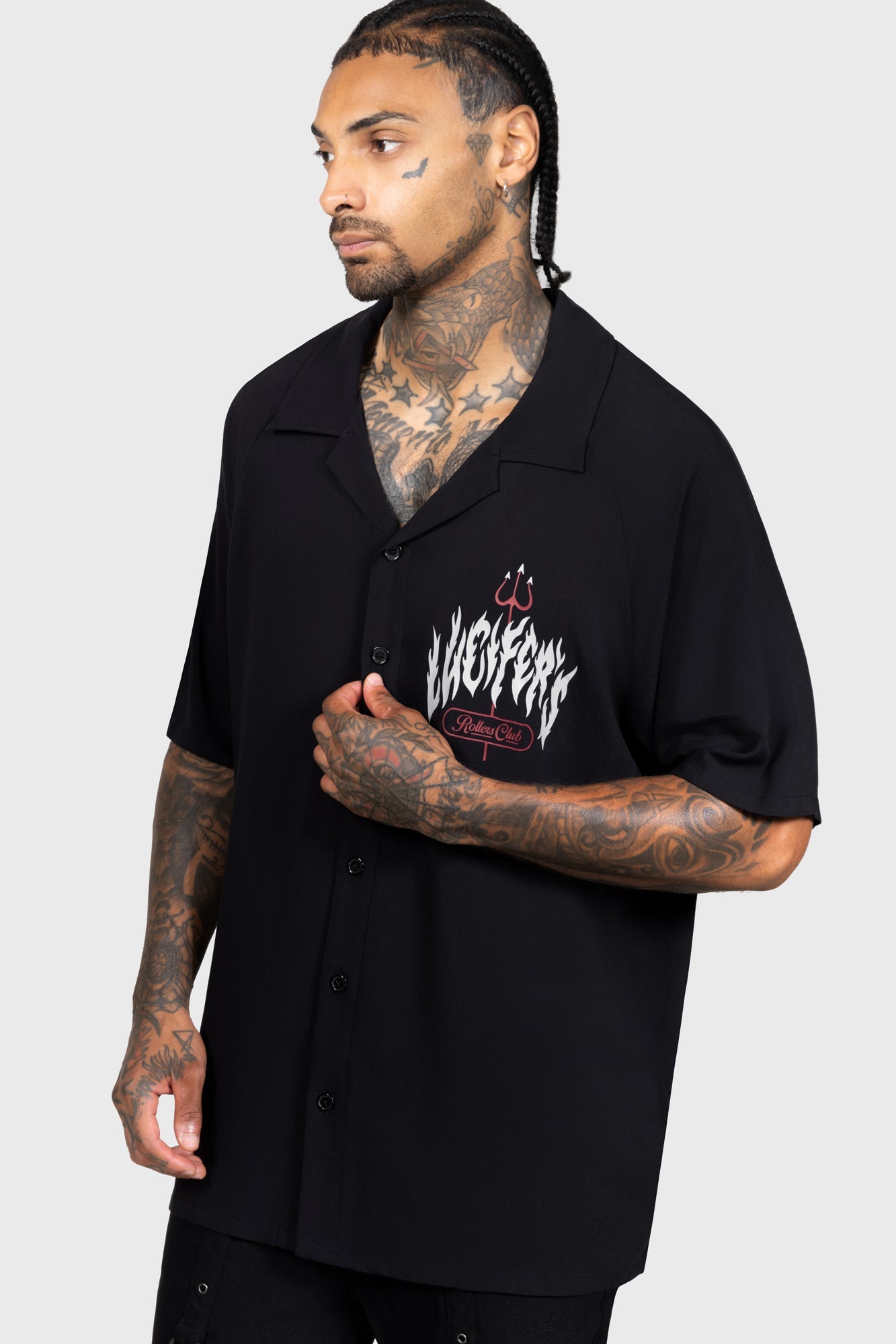 Lucifers Roller Club Shirt Killstar