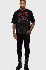 Undead & Unbothered Boxy T Shirt Killstar