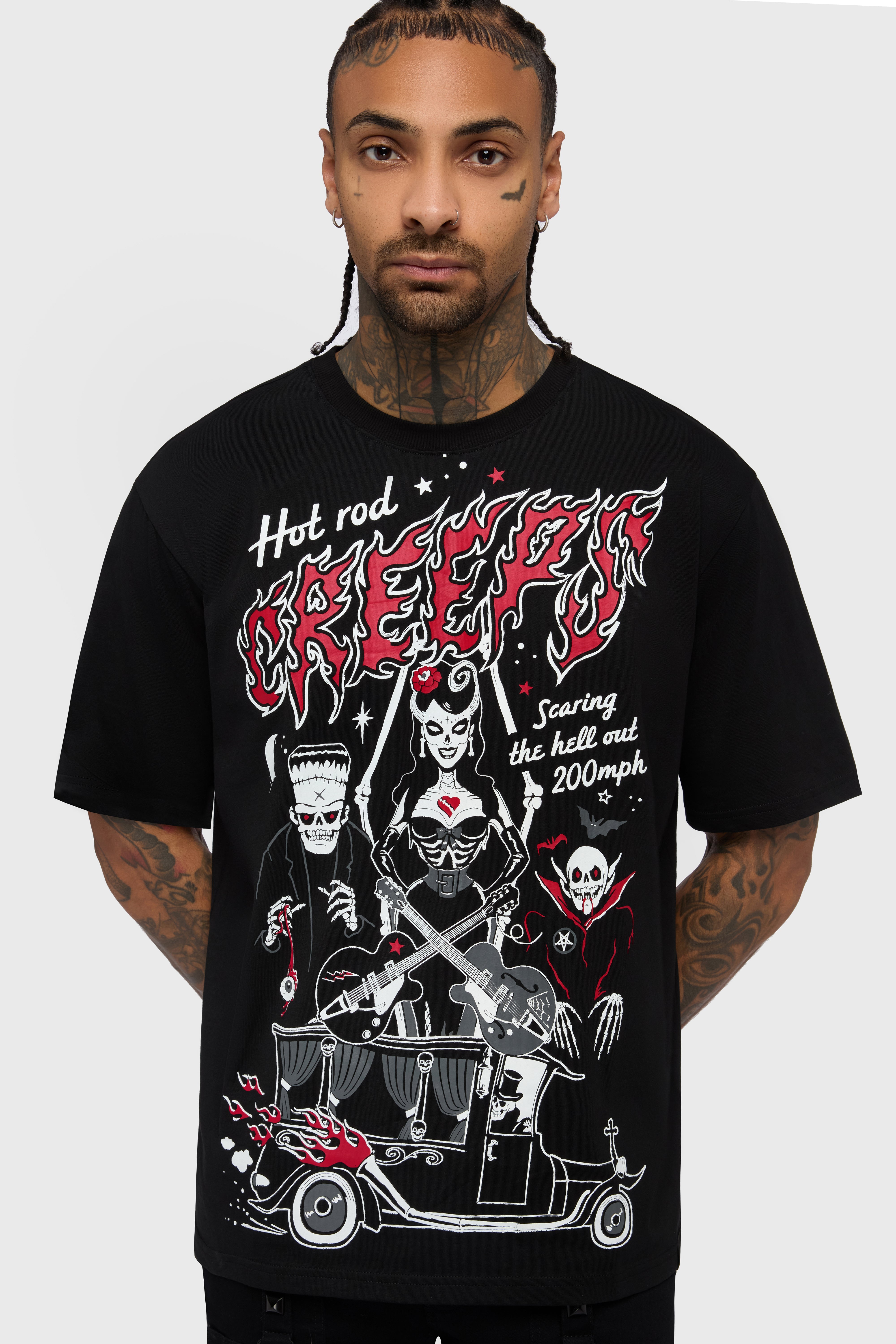 Scaring Hell Boxy T Shirt Killstar