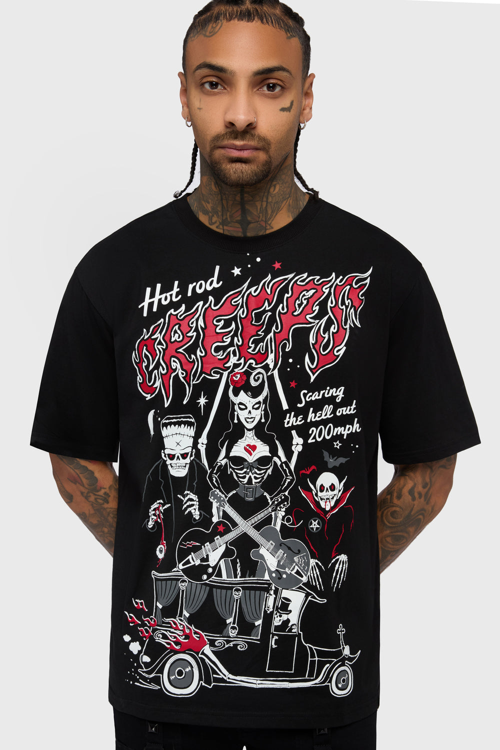 Scaring Hell Boxy T Shirt Killstar