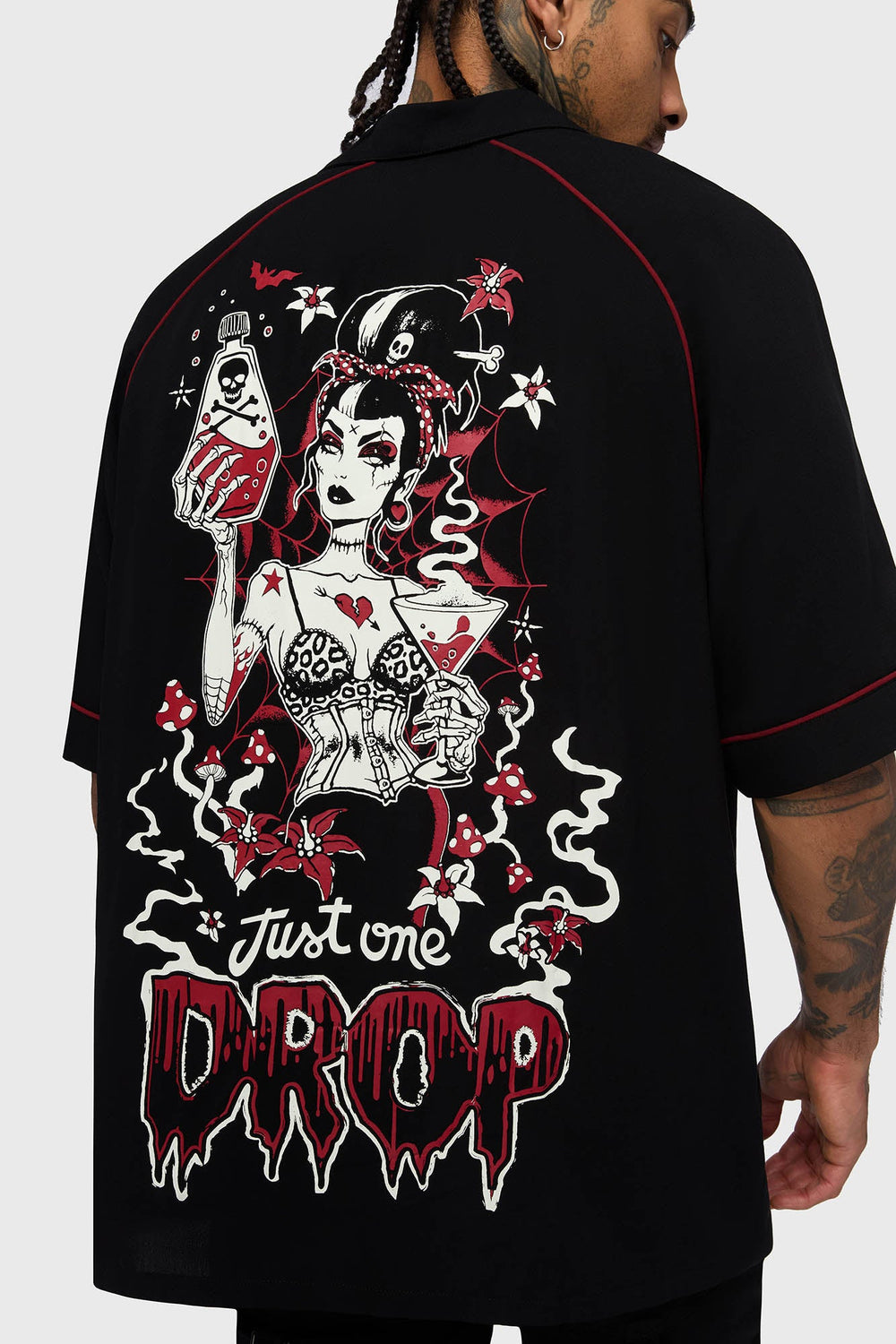 One Drop Bowling Shirt Killstar