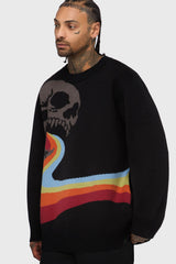 Vntgoth Jacquard Sweater Killstar