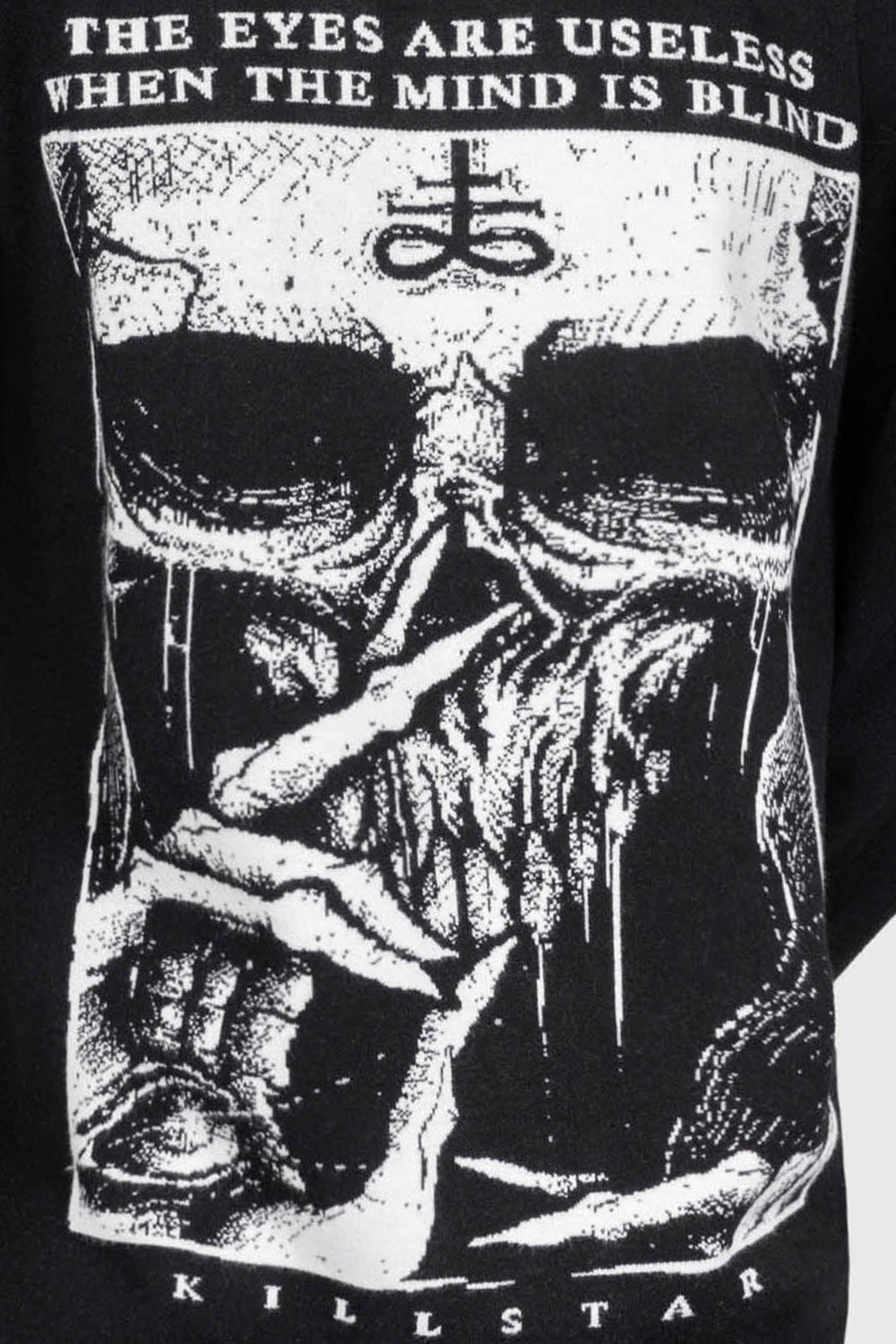 Blind Minds Knit Sweater Killstar