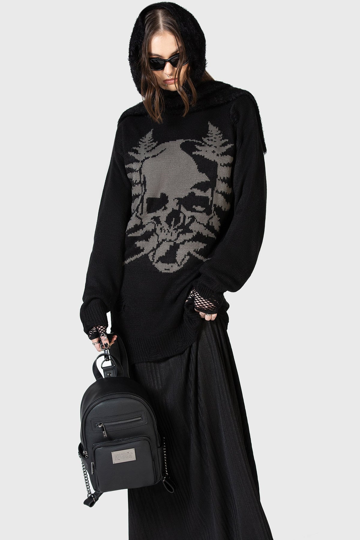 Cause Fear Knit Sweater Killstar