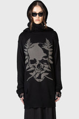 Cause Fear Knit Sweater Killstar