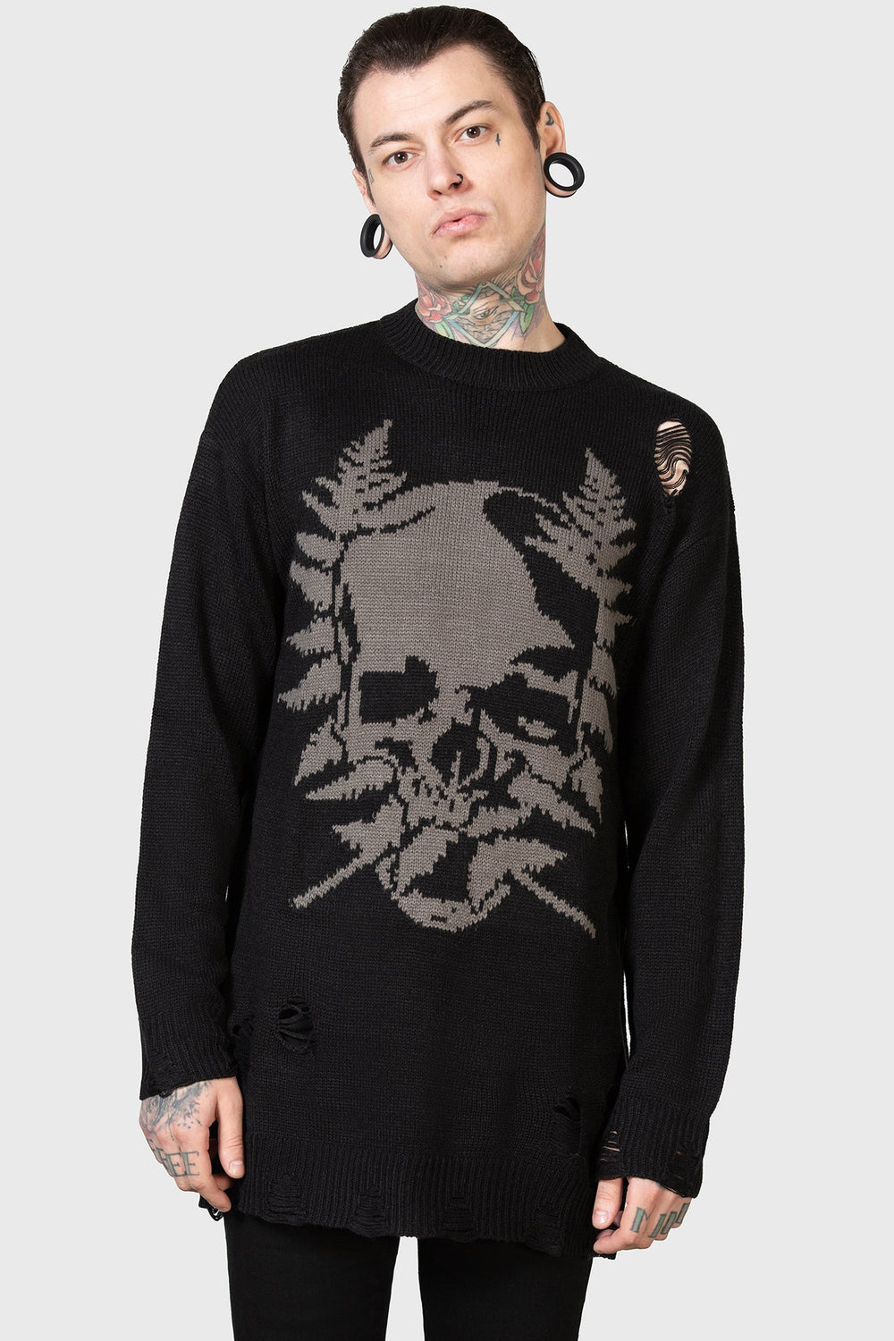 Cause Fear Knit Sweater Killstar