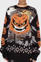 Halloween Forever Sweater Killstar