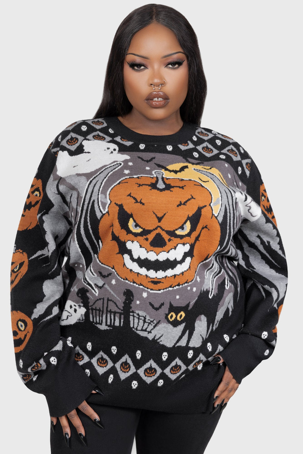 Halloween Forever Sweater Killstar