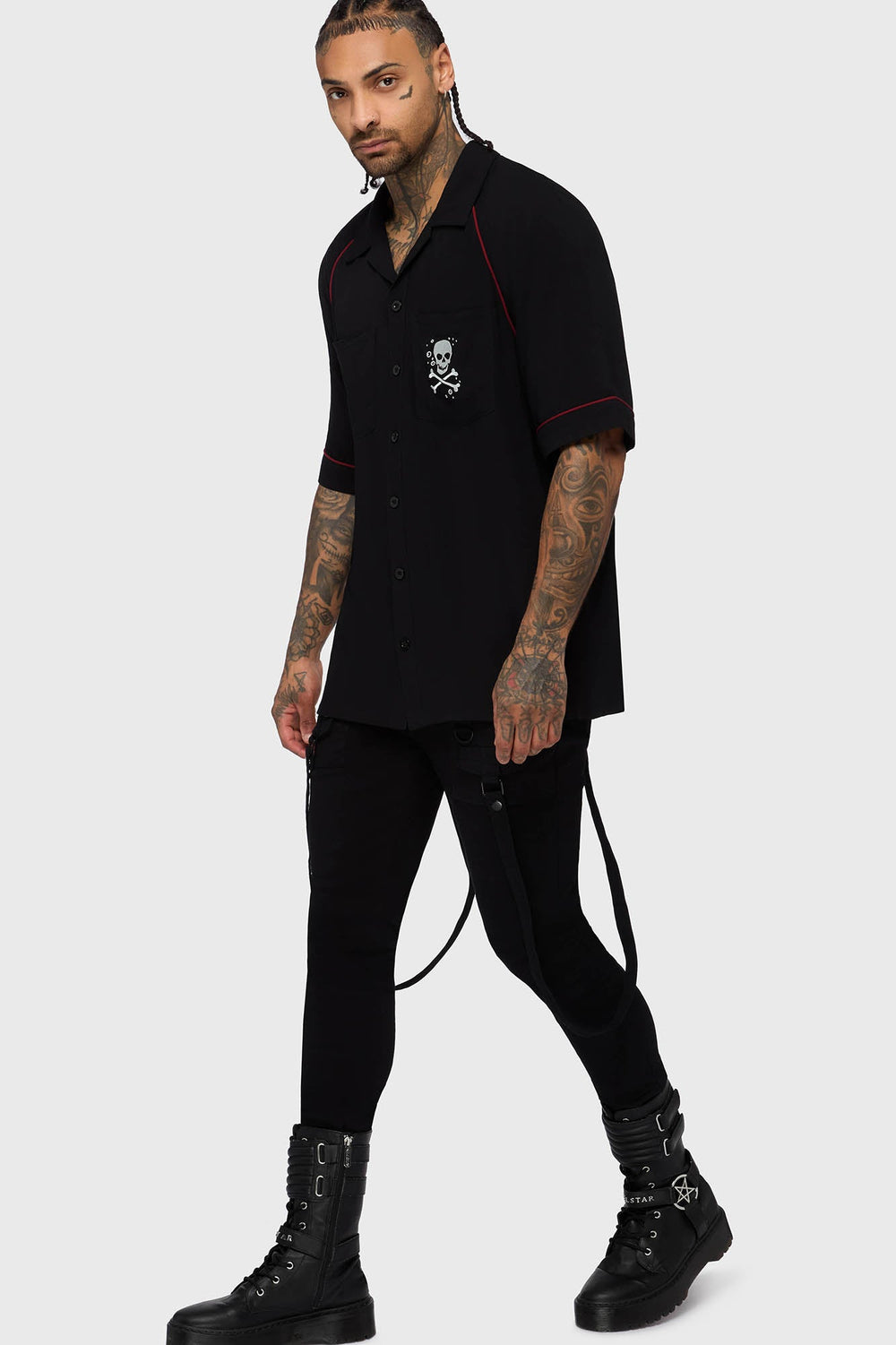 One Drop Bowling Shirt Killstar