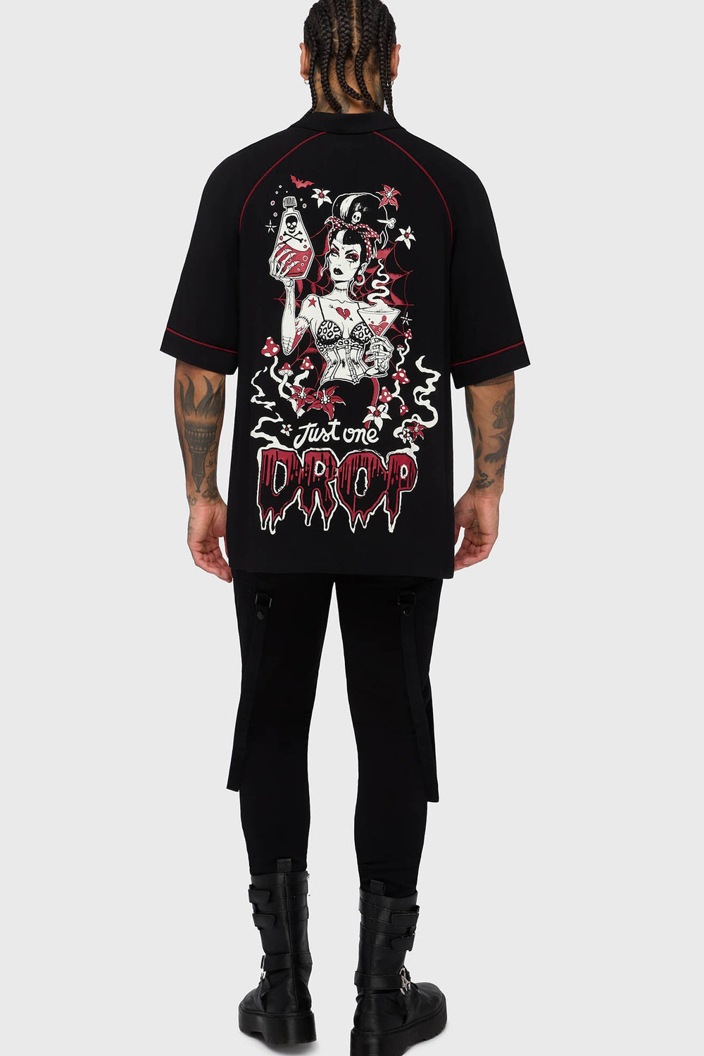 One Drop Bowling Shirt Killstar