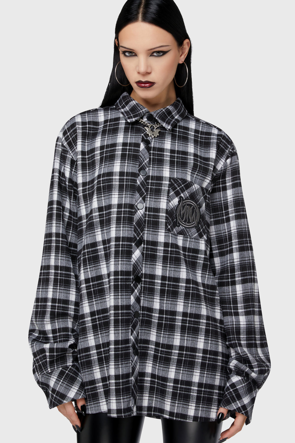 Cause Of Death Flannel Shirt Killstar