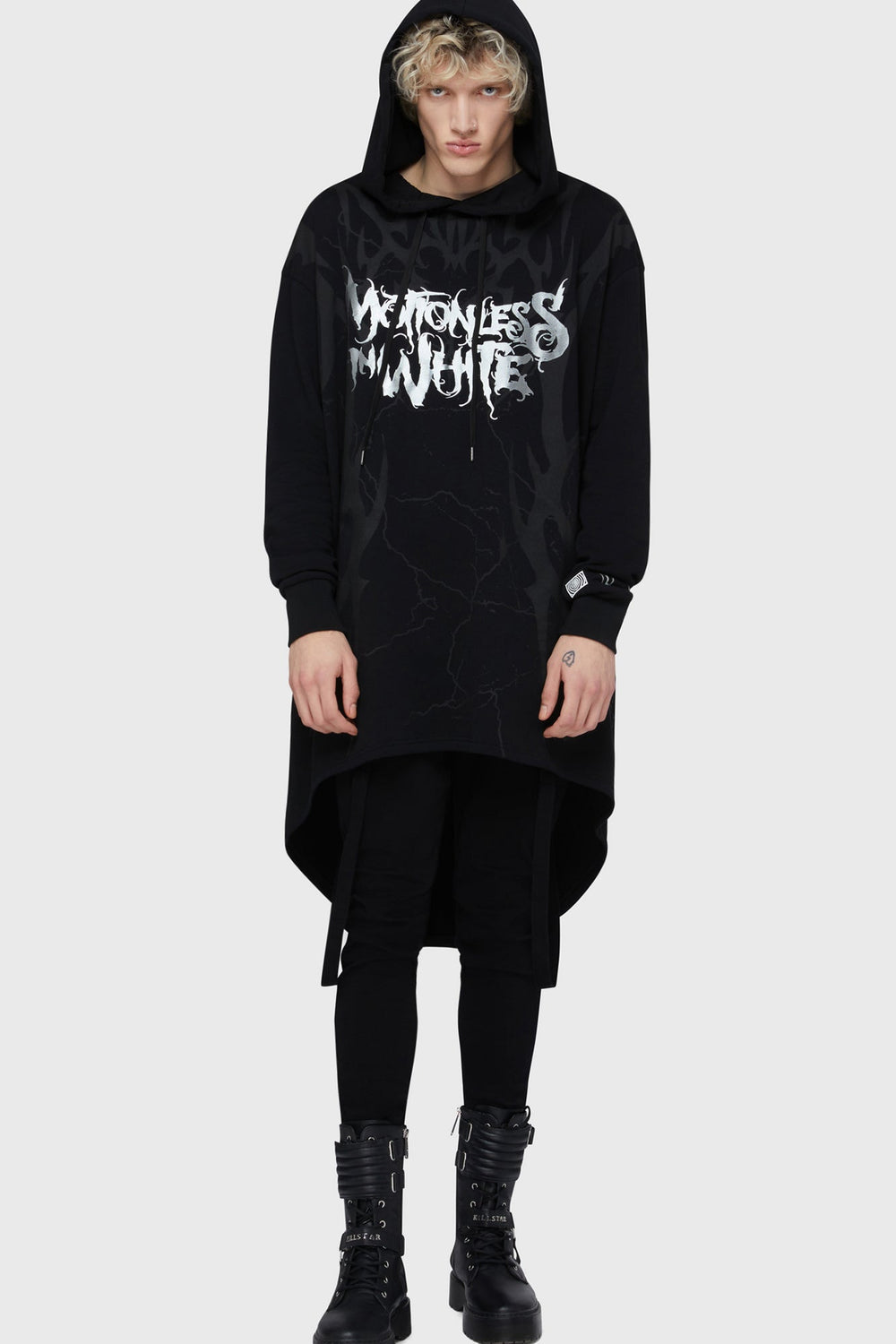 Pitch Black Evil Hooded Cloak Killstar