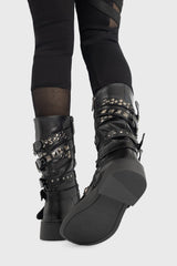 Blood Grunge Boots Killstar