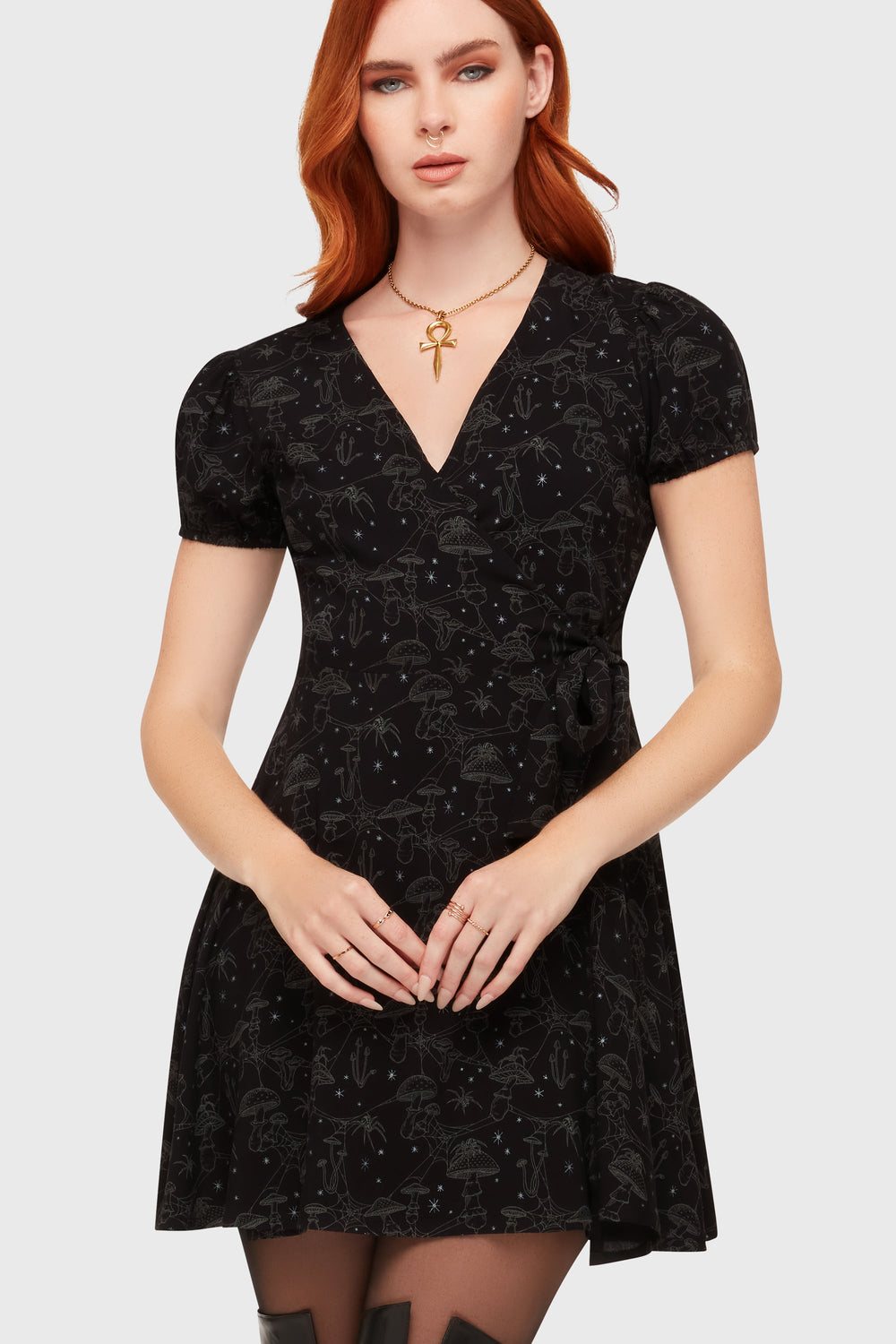 Garden Of Venom Mini Dress Killstar