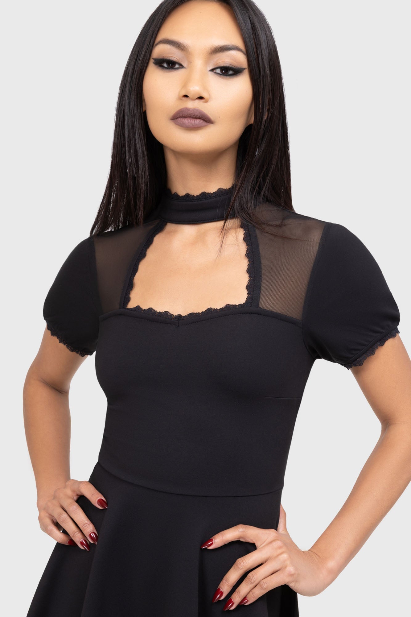 Draculana Skater Dress [B] Killstar