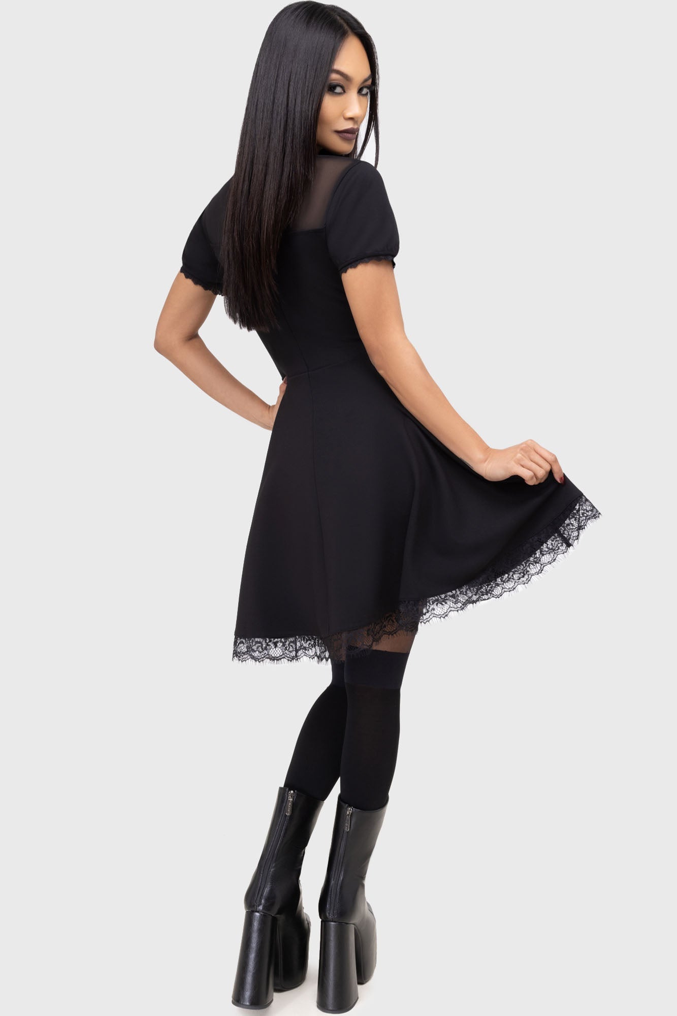 Draculana Skater Dress [B] Killstar