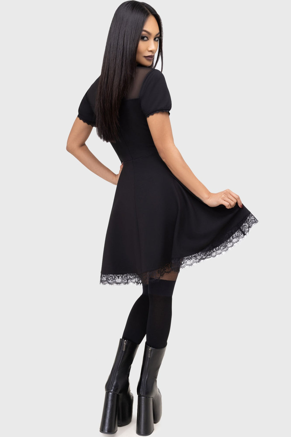 Draculana Skater Dress [B] Killstar