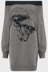Skullcap Sweater Dress Killstar