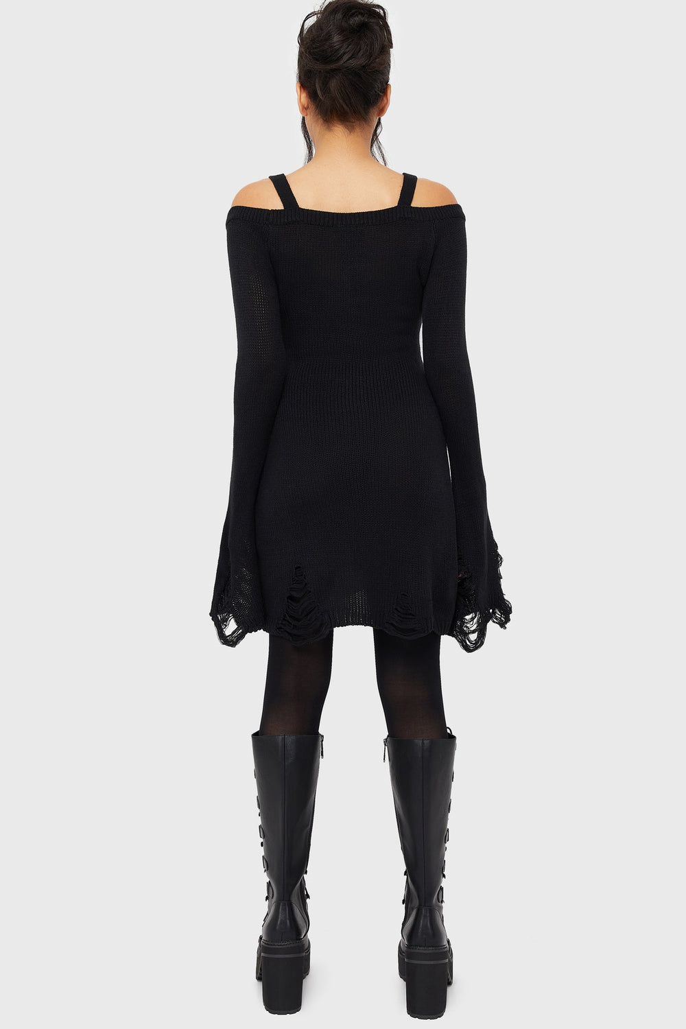 Night Widow Mini Dress Killstar