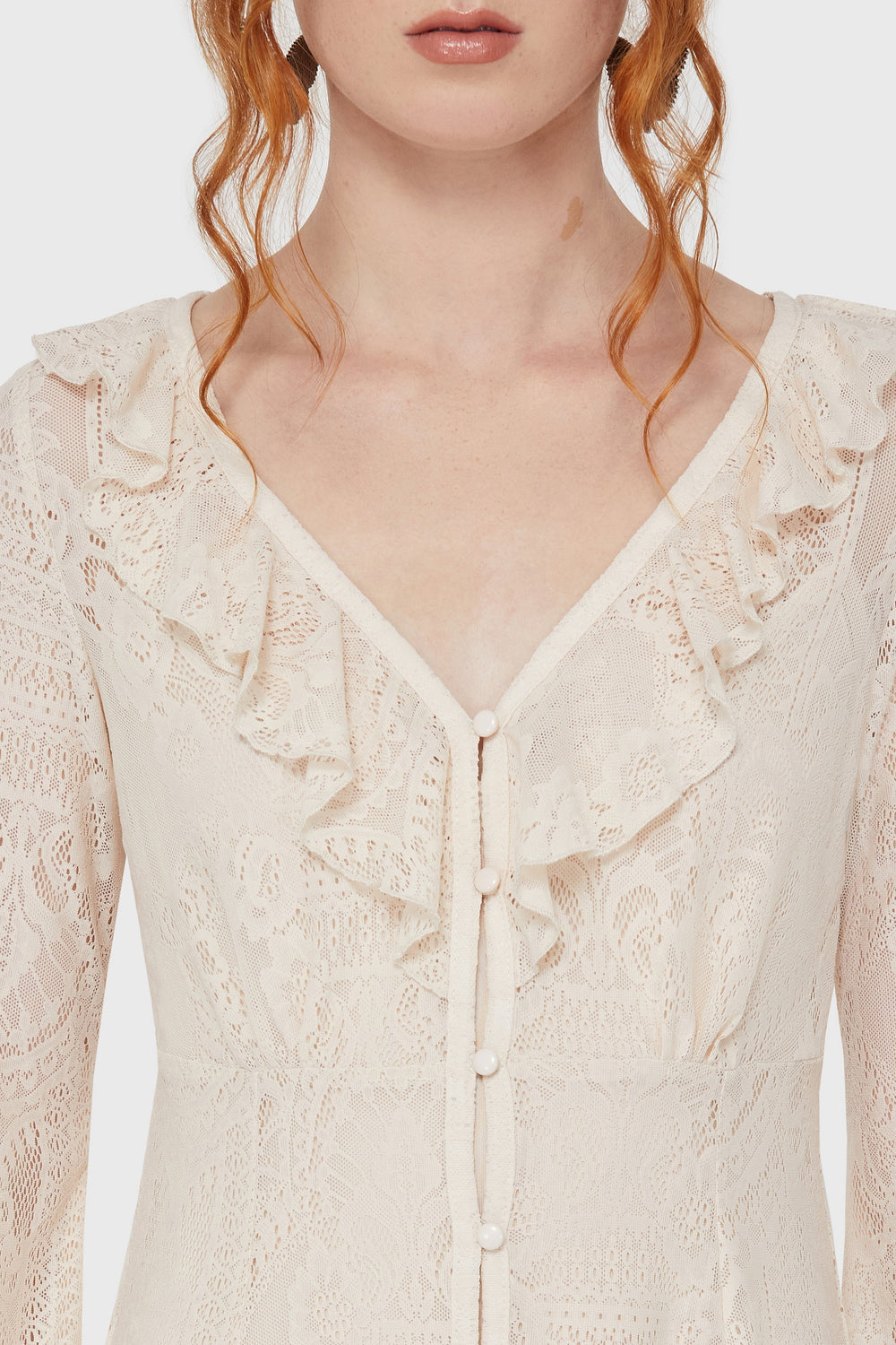 Cybele Lace Dress [Ivory] Killstar