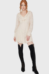 Cybele Lace Dress [Ivory] Killstar