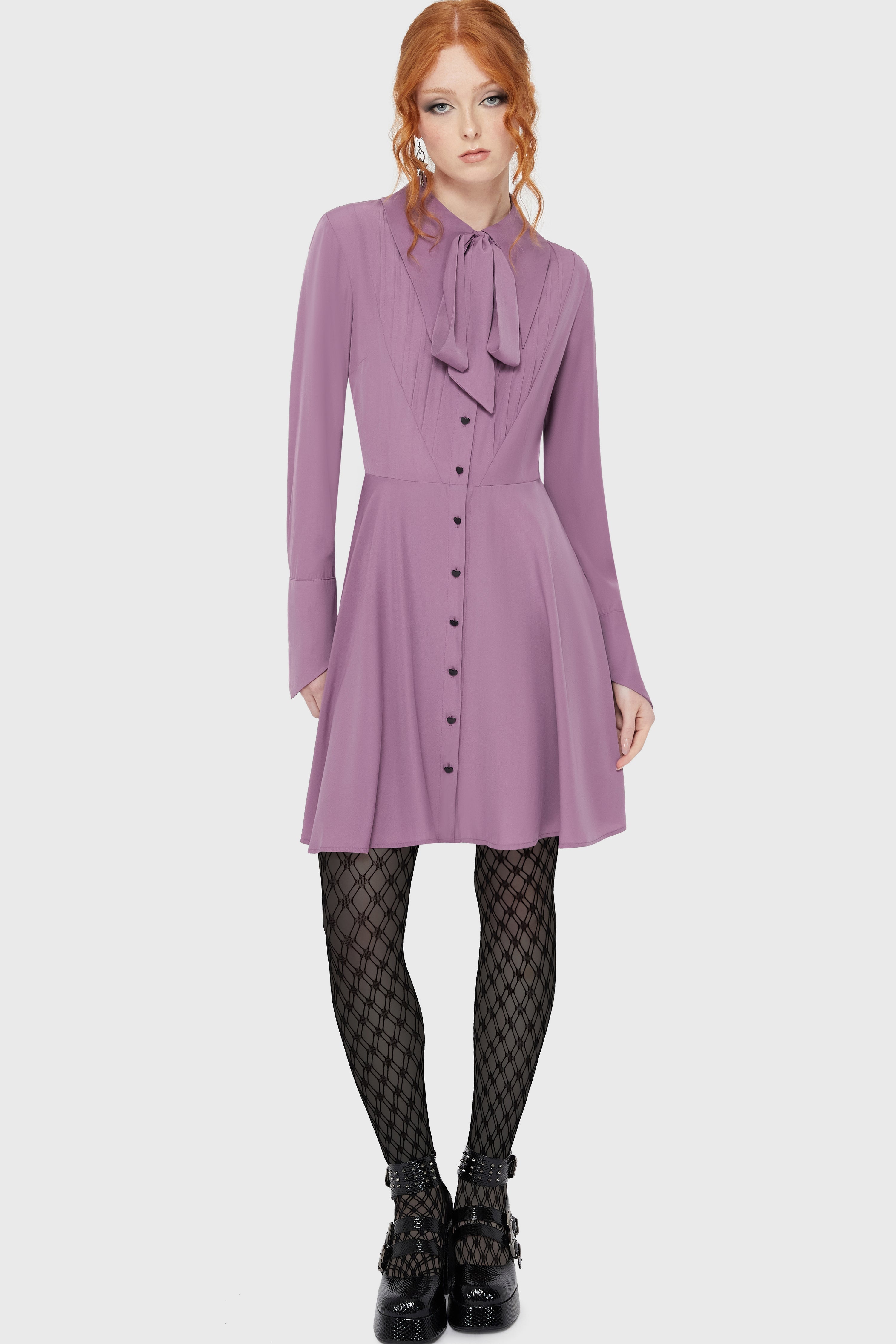 Lyricore Dress [Mauve] Killstar
