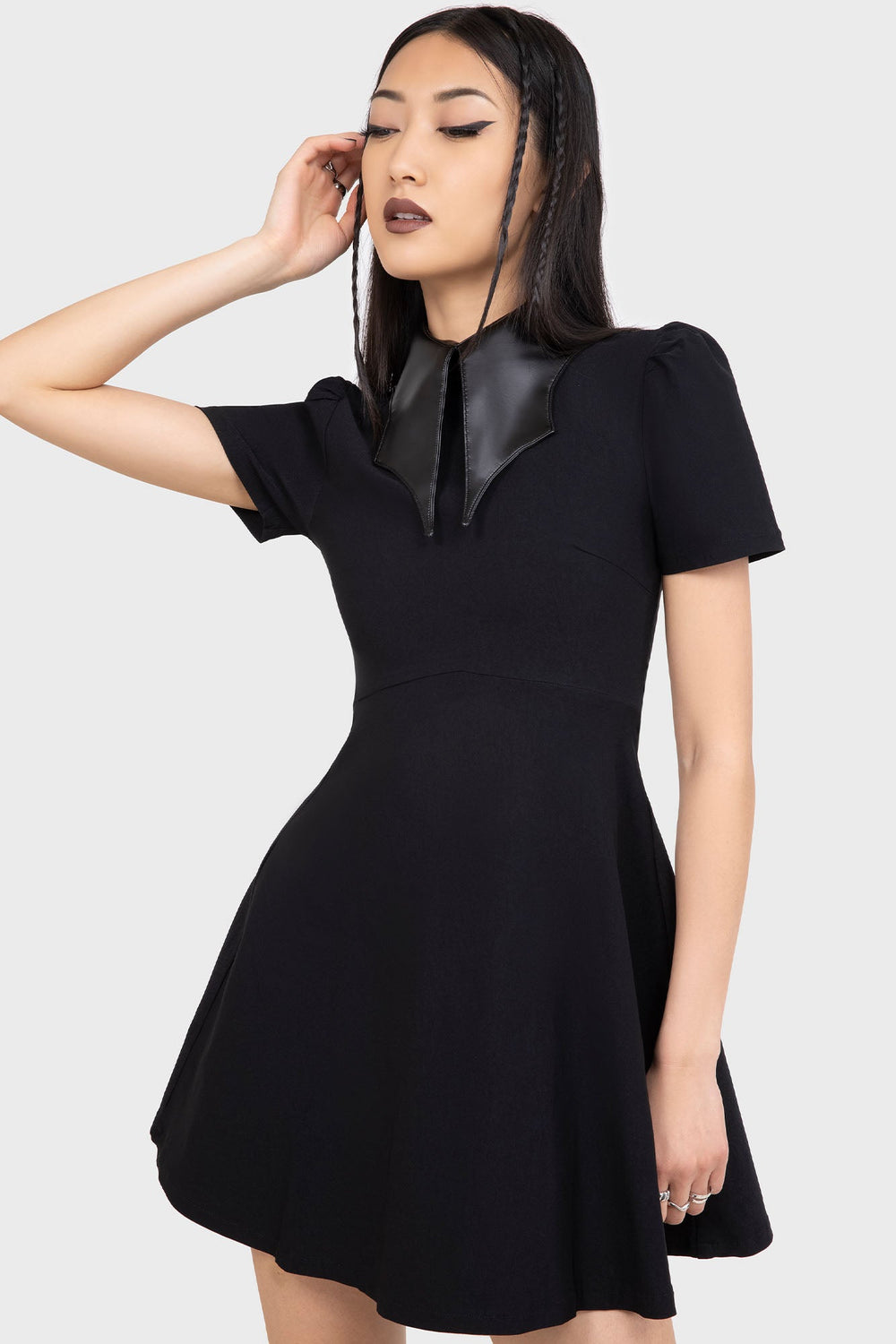 Chapel Collar Dress Killstar