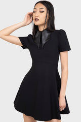 Chapel Collar Dress Killstar