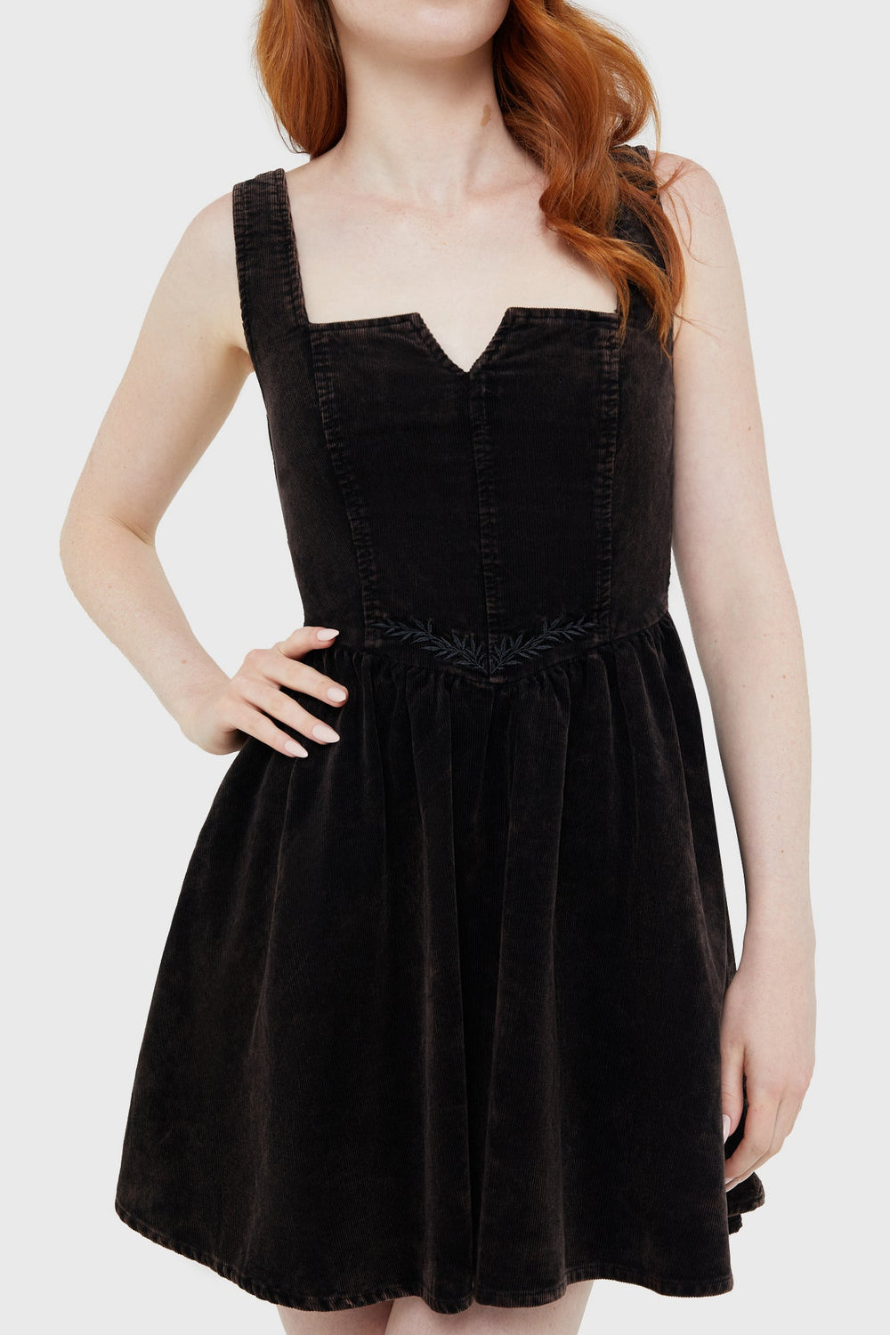Elderroot Mini Dress [BROWN] Killstar